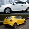 EHJPY1 Car Side Skirt Vinyl Decals Door Italian Flag Graphics Racing Stripes Sticker Waterproof Decor Accessories For Alfa Romeo Mito