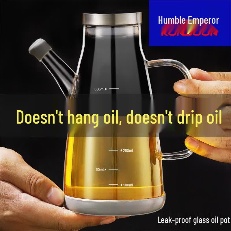 Glass Oil and Vinegar Dispenser Set