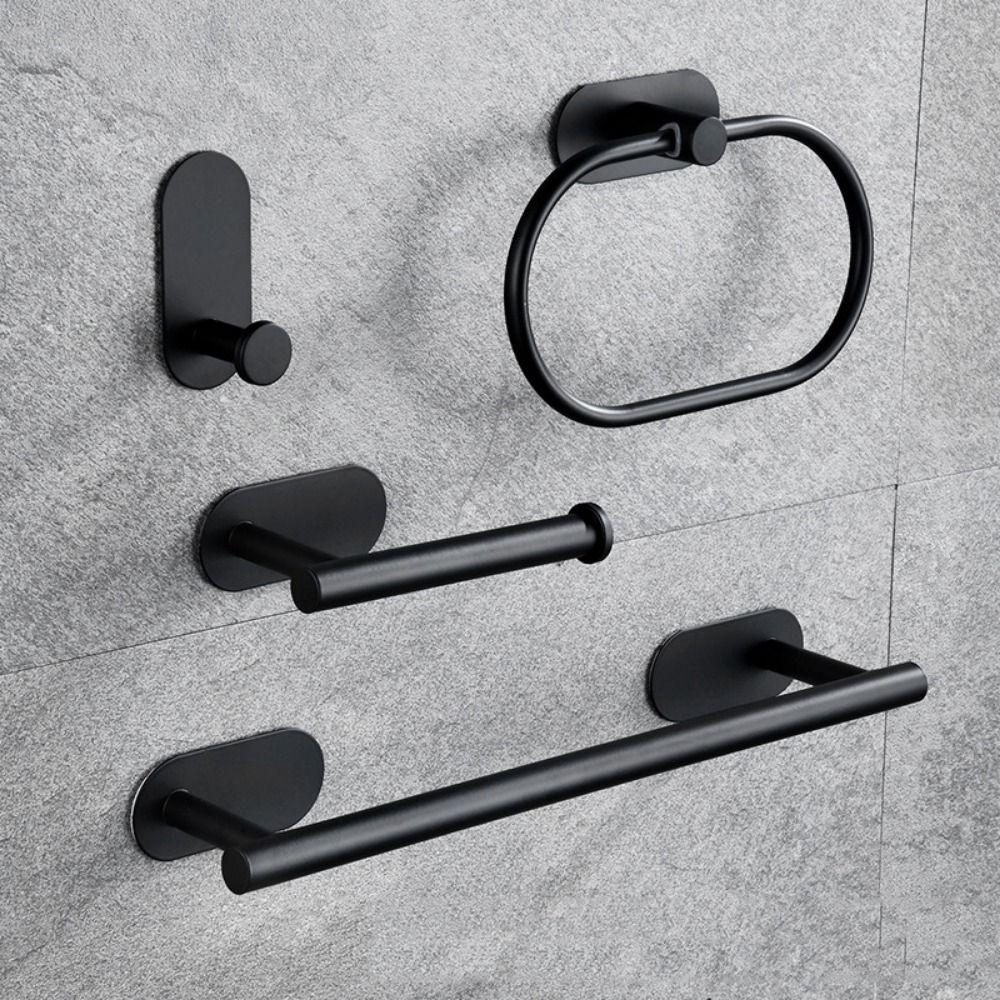 4/5 Stück Edelstahl Badezimmer Handtuchhalter Rostfreier Handtuchhalter Badezimmer Zubehör