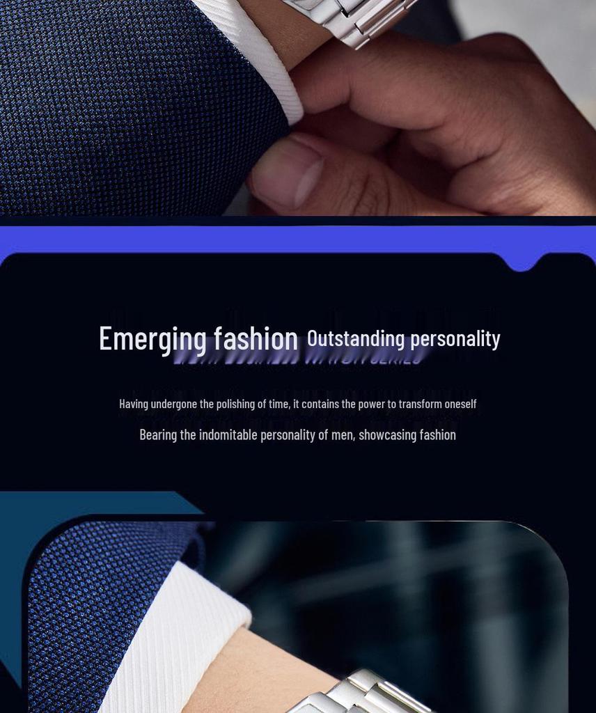 2025 Parrot Ultra-Thin Men's Quartz Spiral Watch - Fashionable and Trending Design