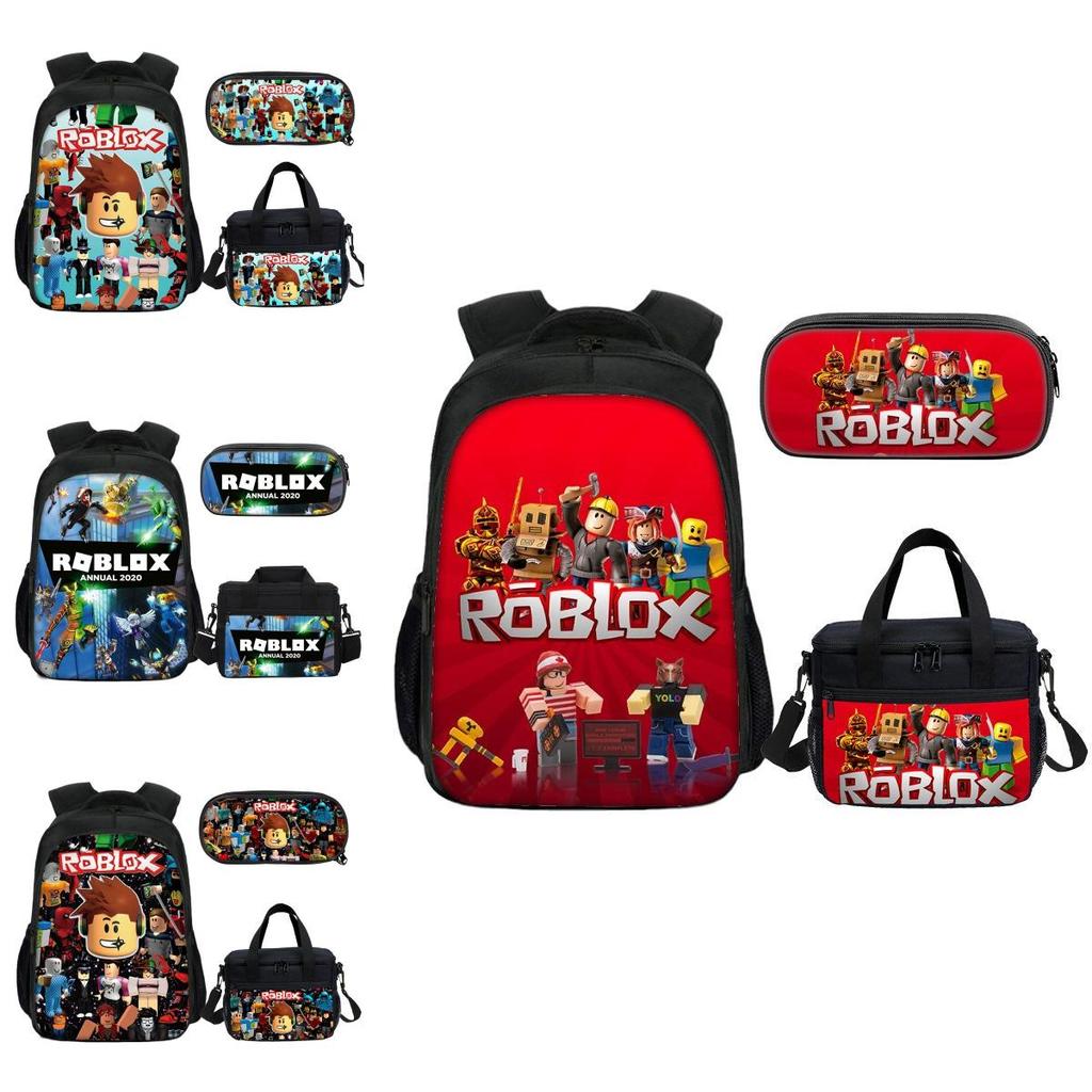Roblox Backpack Set 3 Pieces For Travel Sports And More