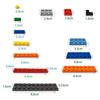 50PCS High-Tech Assemble Particle 22885 1x2x1.66 Building Blocks Kit Part Idea DIY Toys For Children Birthday Gifts