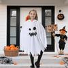 Alaiyaky Halloween Ghost Costume for Luminous Cute Devil for Boys and Parties Kids, Horror, Cloak, Poncho, White, One-Piece, Costume, Girls, Events,