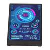 3.5 Inch IPS USB Mini Screen CPU RAM HDD Data Temperature Display 360 Degree Rotation Type C Sub Screen for Computer