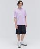 EZIO Unbalanced Cut T-Shirt_Violet