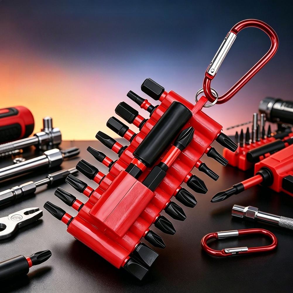 Legierter Stahl Schraubendreher Bit-Set Mit 6,35mm Sechskant-Schaft Für Bohrmaschine Rot Gelb Schraubendreher Werkzeuge Für Elektrowerkzeuge