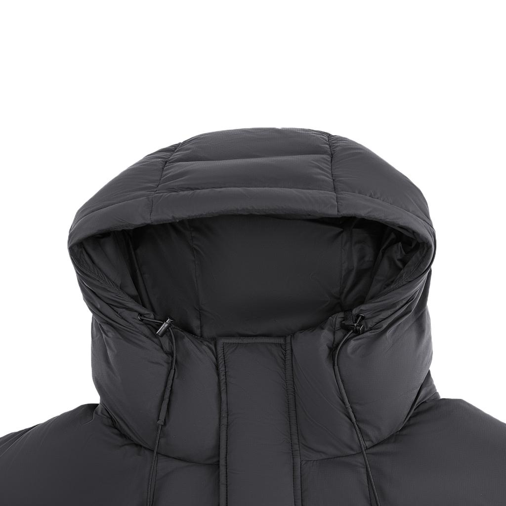 Li Ning Trendy Sports Series Reflective Water-Repellent Loose Duck Down Long Down Jacket Men Outerwear AYMV325-4