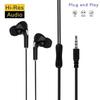 Wired Earphone 3.5mm Stereo In-Ear Control Sport Headset With Mic Headphones High Definition For Smartphone Computer Headphone