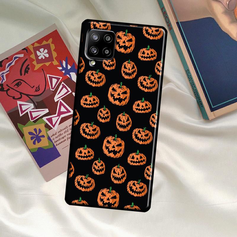 Autumn Leaves Fall Pumpkin Halloween Case For Samsung Galaxy A33 A13 A36 A56 A23 A52 A32 A12 A54 A34 A14 A16 A26 A53 A15 A35 A55