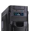 5.25 Inch PC Computer Front Panel LCD 3 Fans Speed Temperature Sensor Controller