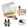 Single Screw Adjust Stainless Alto Saxophone Mouthpiece Ligature Fastener Clip