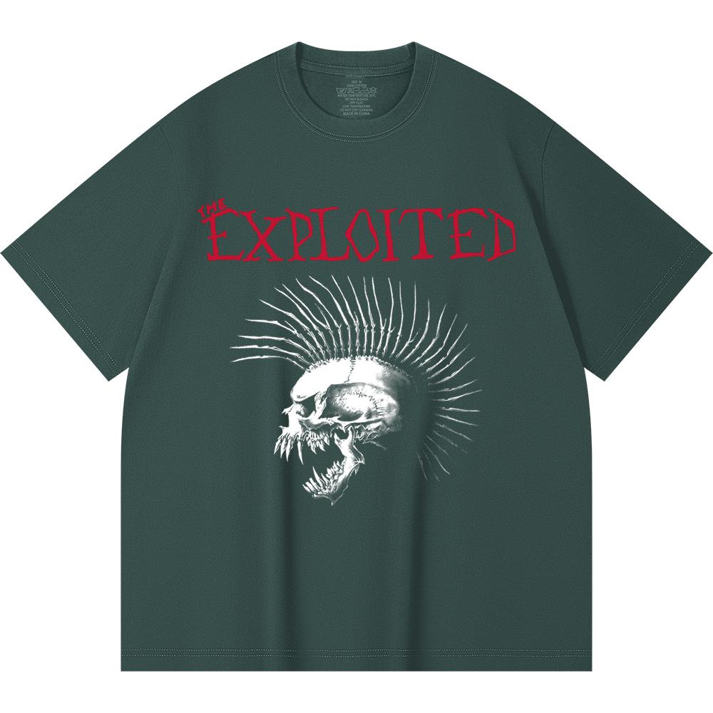 230 Gsm 100% Cotton Heavy Metal T-Shirt Rock Band Popular Music Print Unisex Heavy Cotton T Shirt