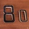 6.7IN Solar Lighted House Numbers Light No Wiring Solar Digital Doorplate  Party Centerpiece