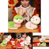 Adorable Plush Toy Snake Cute Cartoon Figurine For New Year Gifts Perfect For Celebrations