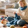 Reusable Wooden Yarn Winder Stand Rotatable Design Magnetic Skein Rack  DIY Knitting
