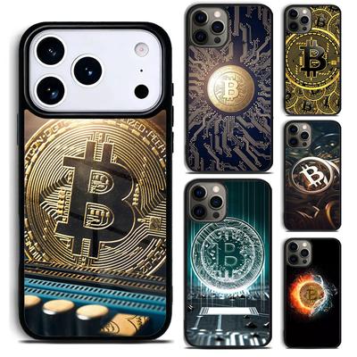Etui na telefon Bitcoin do iPhone 17 16 15 14 13 12 11 Pro Max Plus 17Air Miękkie silikonowe etui