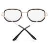 Style Metal Frame Eyeglasses Computer Goggles Anti-radiation Anti Blue Light Glasses Office Glasses