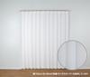 Univer Mirror Lace Width 150cm x Length 1 Curtain, White, 133cm, Panel, HAZ-L0035