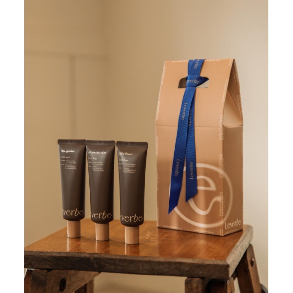 Leverbe Reverb Portable Hand Soap Gift Set  40mlx3 NONE