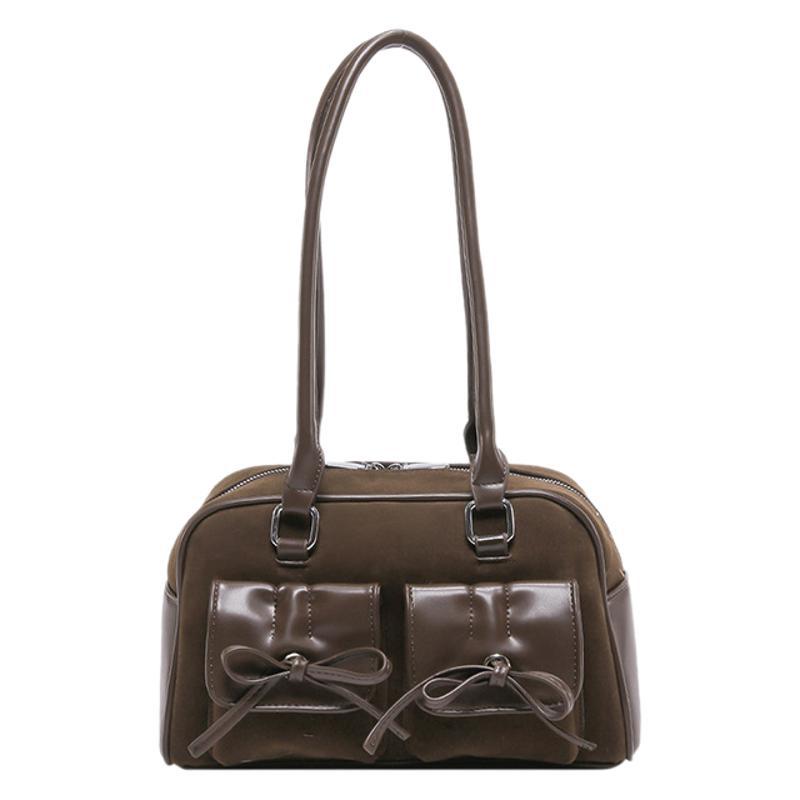 Ballett-Stil Schleife Achselhöhle große Tasche Damen 2025 neue Frühjahr Pendlertasche Koreanische Nische Vielseitige Schalentasche