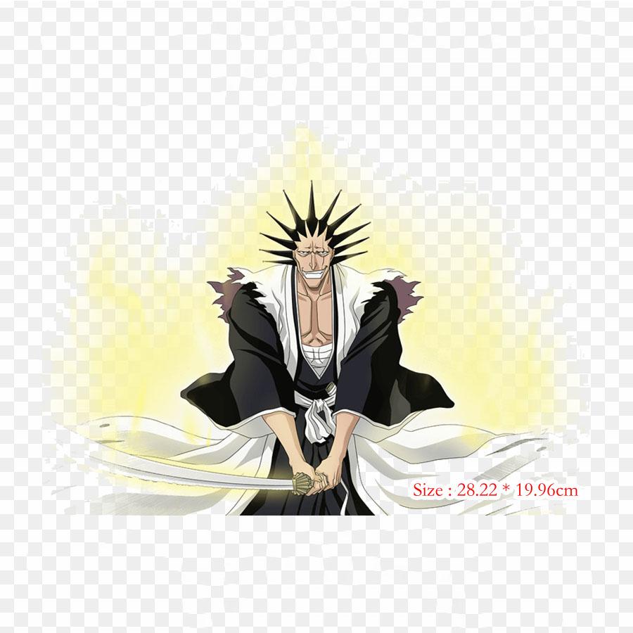 Bleach Benzoyl Peroxide Benzoyl Group Anime Lron On Patches For Clothes Bag Tshirt Heat Transfer Stickers Stripes Appliques