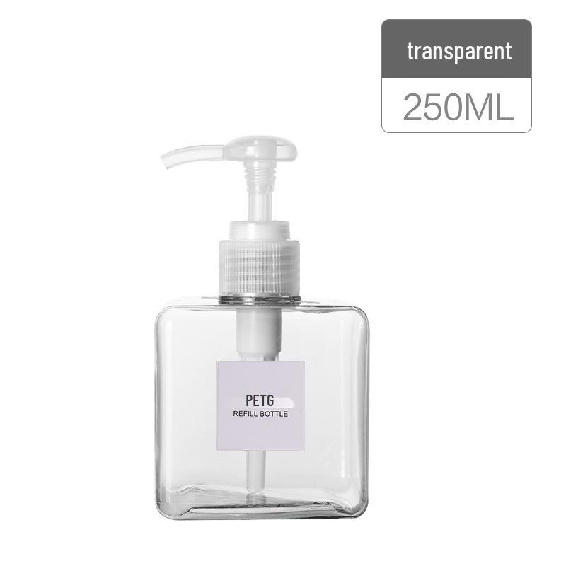 Large Capacity Press-Style Travel Dispenser for Shampoo, Lotion, and Body Wash