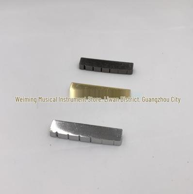 42mm Metalllegierung Elektrische Gitarre Sattel, 6-Saiten Obersattel