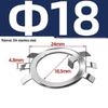 65MN Manganese 304 Stainless Steel Six-Claw Anti-Loosening Lock Nut Washer