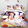 Luxury New 3D Print Kawaii Girl Comfortable Duvet Quilt Cover Pillowcase Bedding Set Children Bedroom Decoration Home Textile