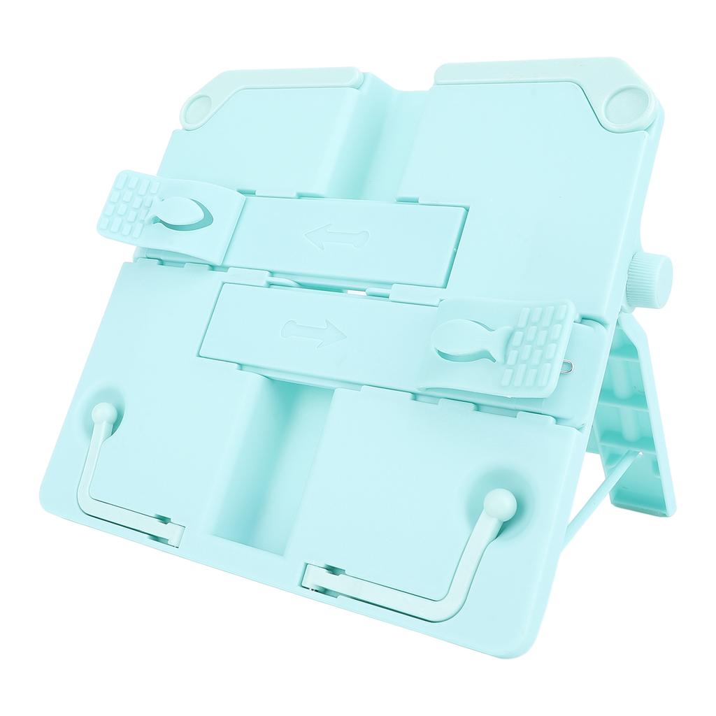 Book Stand for Reading Adjustable Textbook Holder Plastic Book Support Stand for Students and Kids