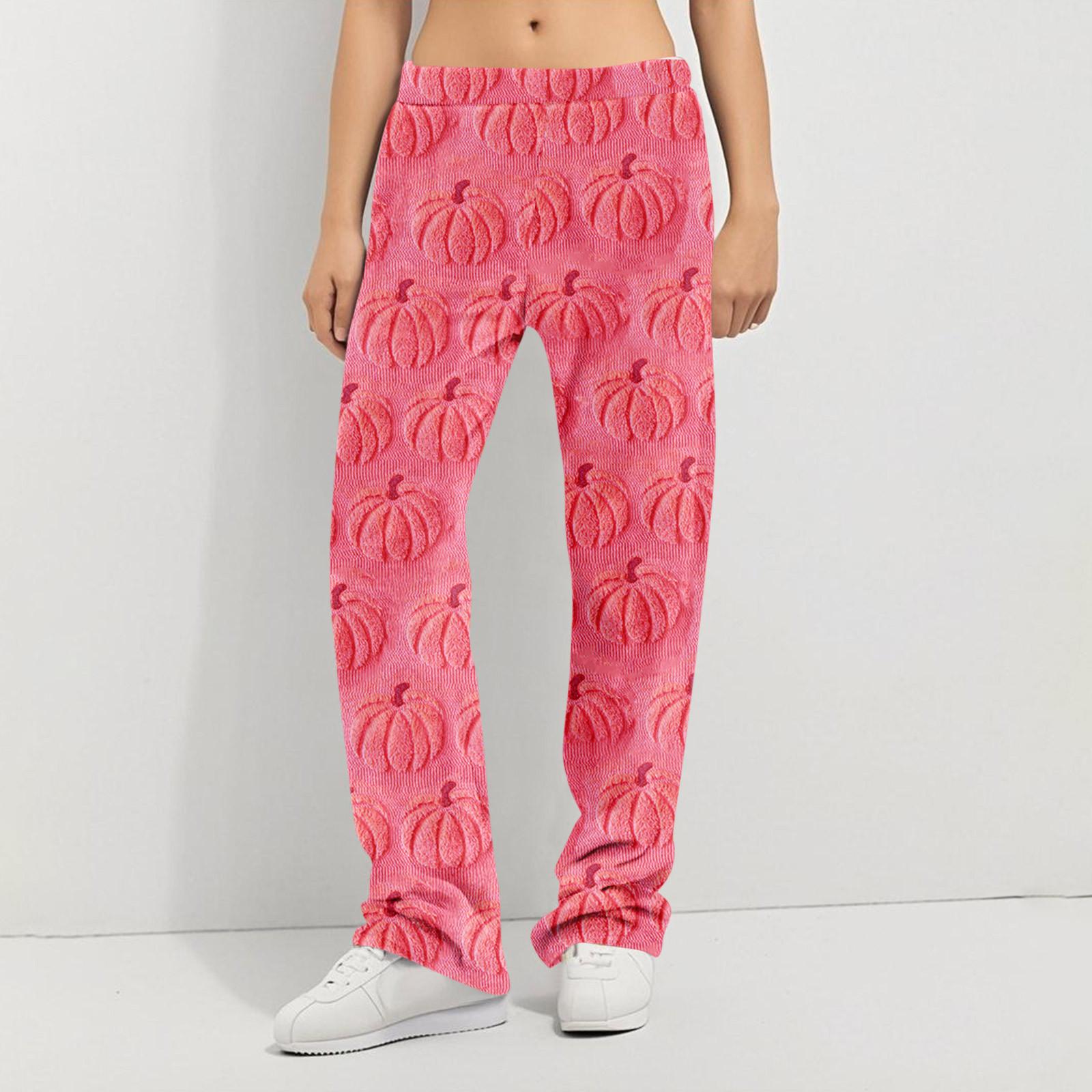 

Пижамные штаны в стиле аниме, повседневные брюки с эластичной резинкой на талии, удобные прямые свободные брюки для йоги S