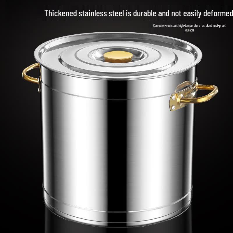 Yuzhou Extra-Thick Stainless Steel Stock Pot