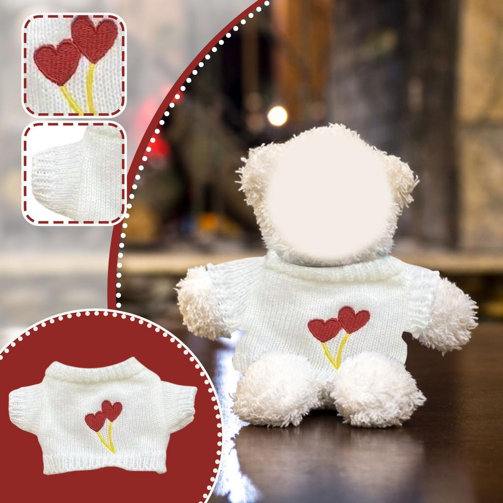 Plüschtiere Pullover Zubehör Puppenkleidung Puppen Stoffpuppen zum Anziehen