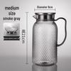 High-Temp Resistant Acrylic Juice Jug – Plastic Fruit Juice Pitcher for Bar, KTV, Restaurant, Cold Water or Fruit Tea.
