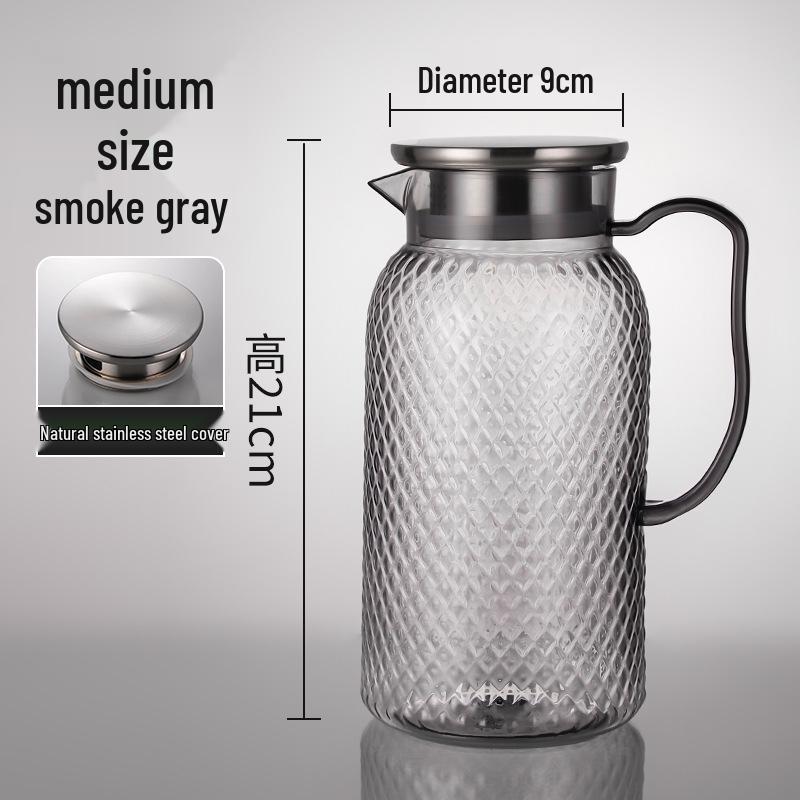 High-Temp Resistant Acrylic Juice Jug – Plastic Fruit Juice Pitcher for Bar, KTV, Restaurant, Cold Water or Fruit Tea.