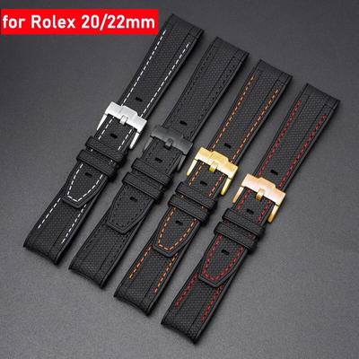 Silikonarmband für Swatch X Omega Moonswatch für Rolex, 20 mm, 22 mm, weich, wasserdicht, gebogen, Ersatzarmband für Männer und Frauen