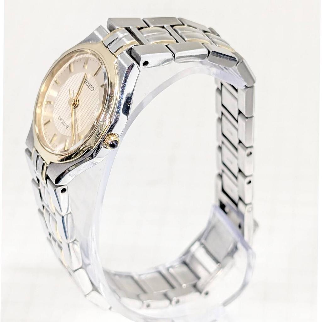 SEIKO Excelline Battery Working Ladies' Watch, Replaced, Condition, C-09