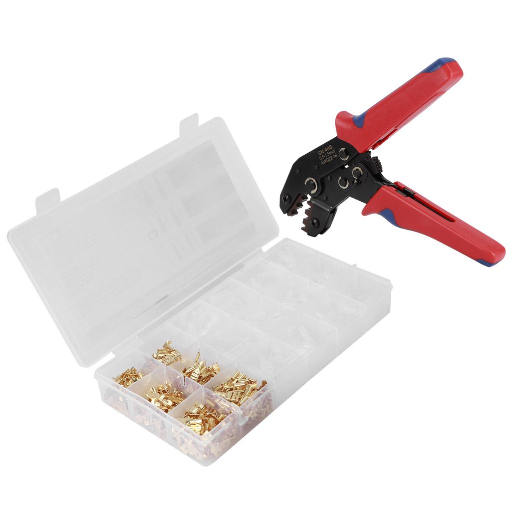 Kaltgepresste Klemmen Crimpzange Isolierte Draht Crimpwerkzeuge Kabelabisolierer Handwerkzeuge