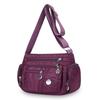 Bag Women's Large Capacity Shoulder Bag Waterproof and Wear Resistant Multi Pocket Commuter Leisure Outdoor Crossbody Bag