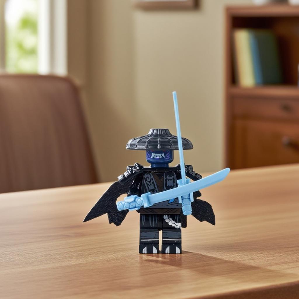 Phantom Minifigure Banned Form Banned Five-person Group Building Minifigure Toys