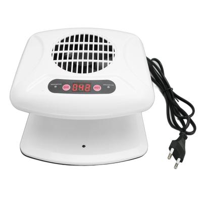 Single Hand Nail Air Dryer Warm Cool Wind Automatic Sensor Nail Fan Blow Dryer for Home Salon White
