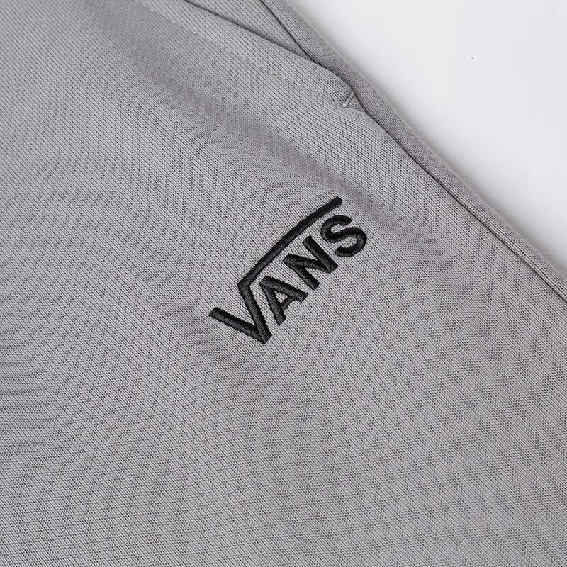 Vans Solid Color Lace-Up Casual Soft Comfortable Knitted Sports Pants Unisex Bottoms Gray VN000P34AF1