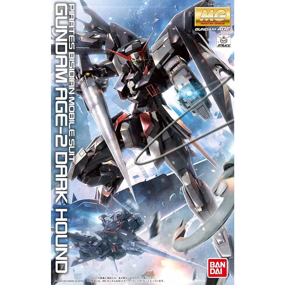 

MG Gundam Age Gundam AGE-2 Dark Hound Масштаб 1/100 Пластиковая модель с цветовой кодировкой