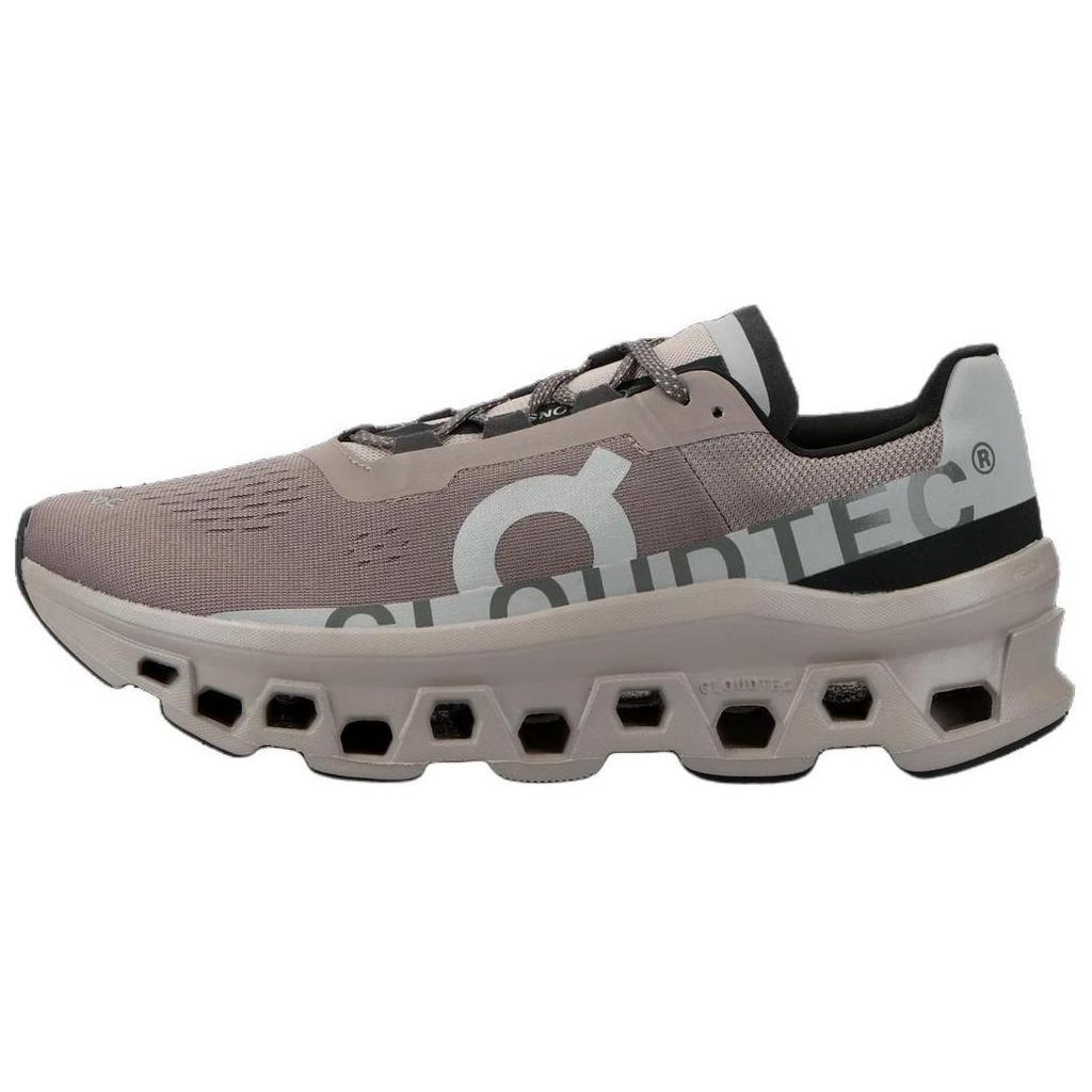 New On CloudmOnster Running Shoes Men Low Top Light Brown 61-97729