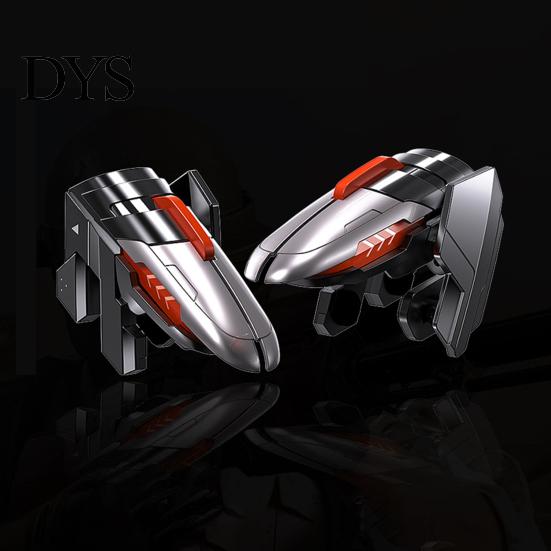 Controller Phone Triggers Four-position Adjustment Six-finger Linkage One-click Burst Auxiliary Pressure Grab Metal Game Gamepad Alloy Buttons Firmly