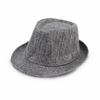 Britischer Leinen Herren Jazzhut Vintage Lässig Kirche Strandhut Unifarben Herren Panama Hut Sommer