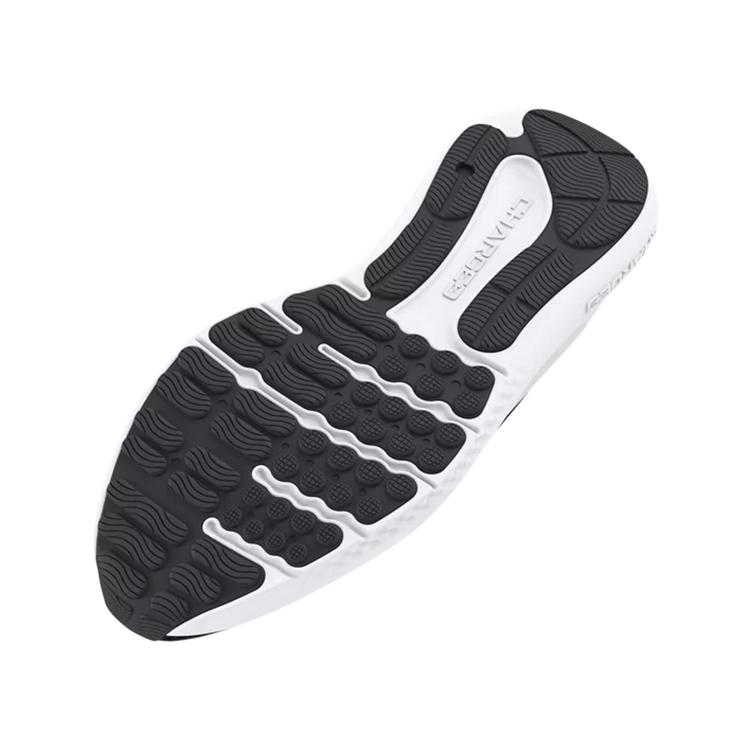 Under Armour Surge 4 Black White Women Sneakers Anthracite 3027007-001