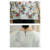 DIMANAF 2026 Große Größen Neues T-Shirt Damen T-Shirts Blumenmuster Locker Lässig Rundhals Damen Oberteile Blusen Hemden Oversize Sommer
