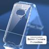 KEYSION Four-Corners Shockproof Transparent Case for Nothing Phone 2A Plus Soft TPU+PC Clear Phone Cover for Nothing Phone 2A