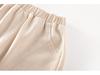 2025 Autumn Kids' Korean Style Fashion Solid Color Cargo Pants